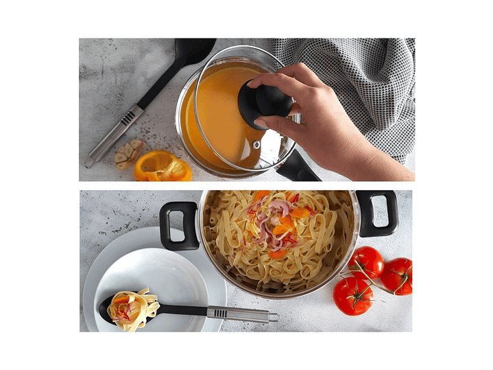 Batería de Cocina Max 7 Pzs Acero Inoxidable Vitrex 5