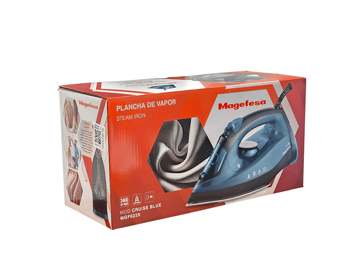 Plancha Vapor para Ropa 2400w Cruise Blue MGF6229 Magefesa 3