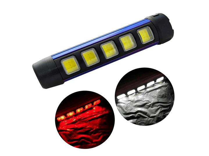 Mini Linterna USB-C Aluminio Magnétic Xpe Cob Led 15291 4