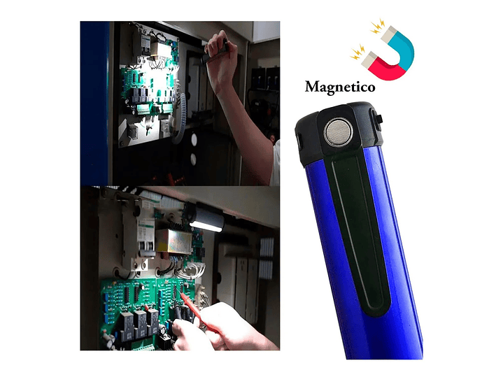 Mini Linterna USB-C Aluminio Magnétic Xpe Cob Led 15291 5