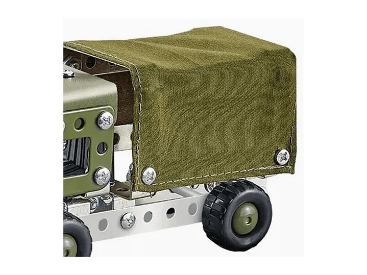 Set Construcción Armable Camión Militar 125pz 55617 3