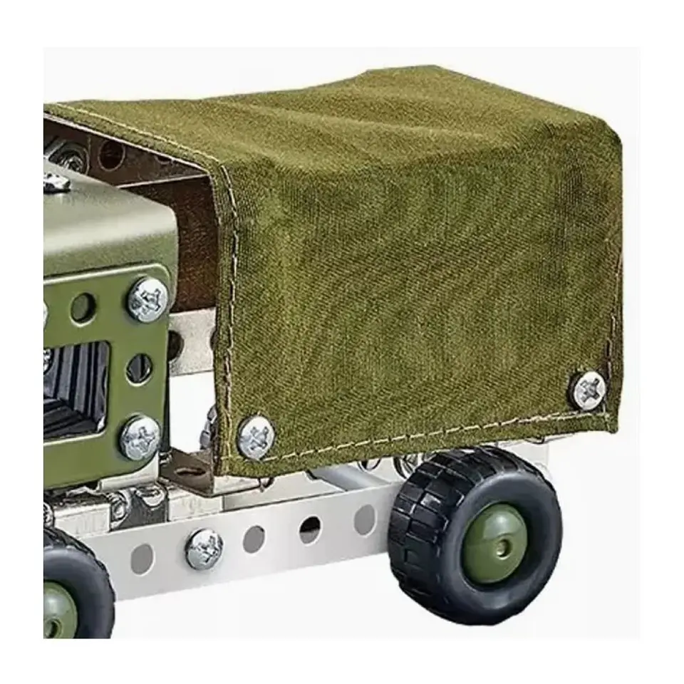Set Construcción Armable Camión Militar 125pz 55617 3
