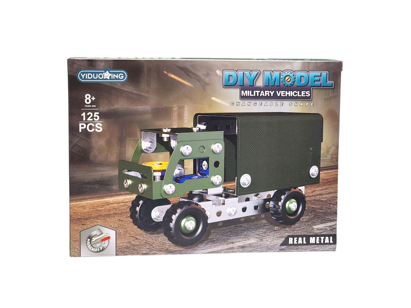 Set Construcción Armable Camión Militar 125pz 55617 6