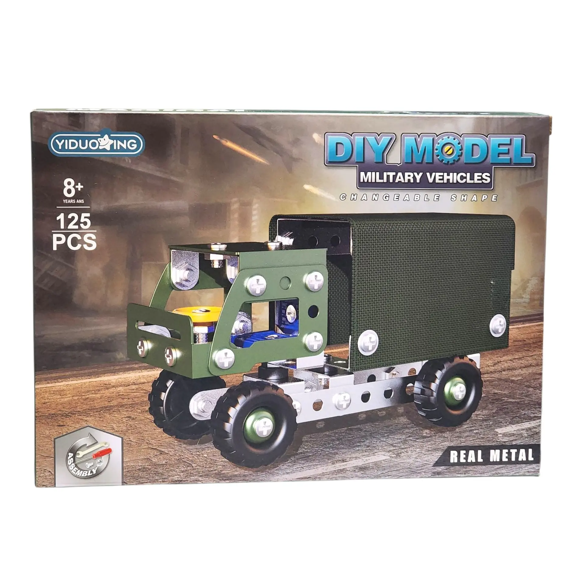 Set Construcción Armable Camión Militar 125pz 55617 6