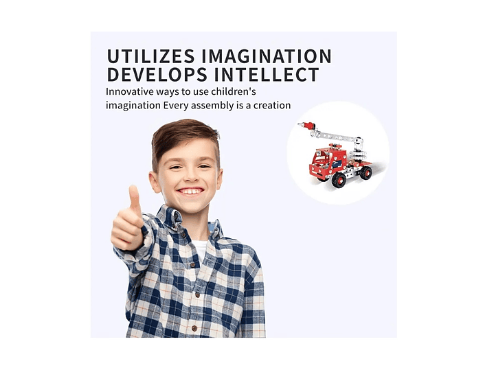 Set Construcción Camión de Bomberos 148pz 55618 3