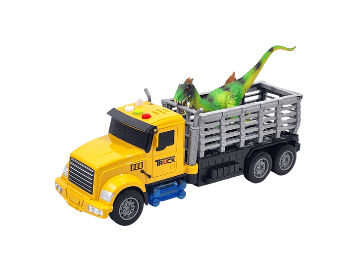 Juguete Camión Transporte + Dinosaurio con Efectos 55657 1