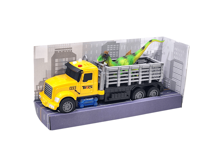 Juguete Camión Transporte + Dinosaurio con Efectos 55657 3