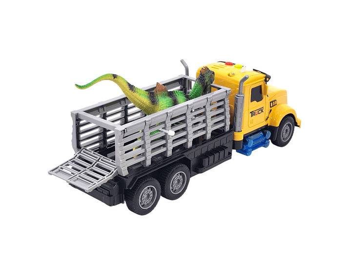 Juguete Camión Transporte + Dinosaurio con Efectos 55657 6