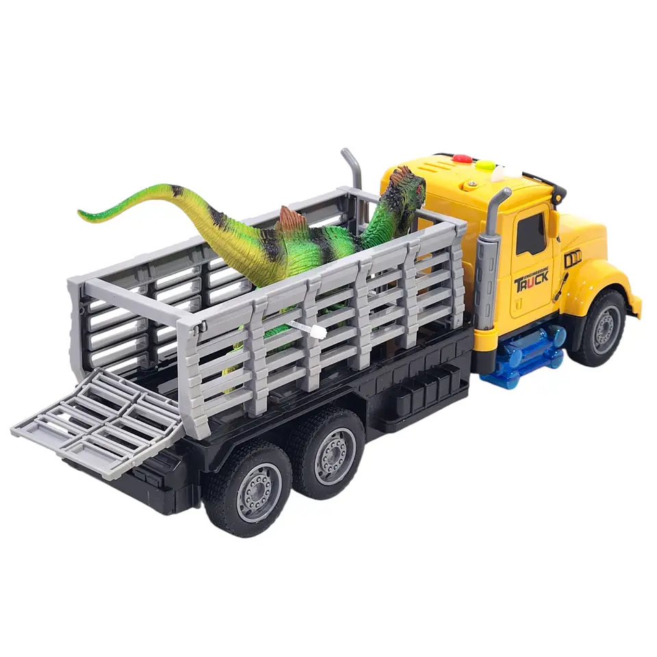 Juguete Camión Transporte + Dinosaurio con Efectos 55657 6
