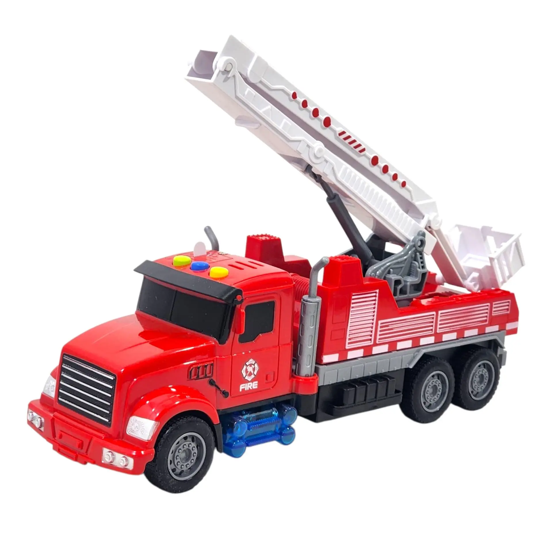 Juguete Camión Bomberos Grúa Efectos luces y Sonidos 55658 4