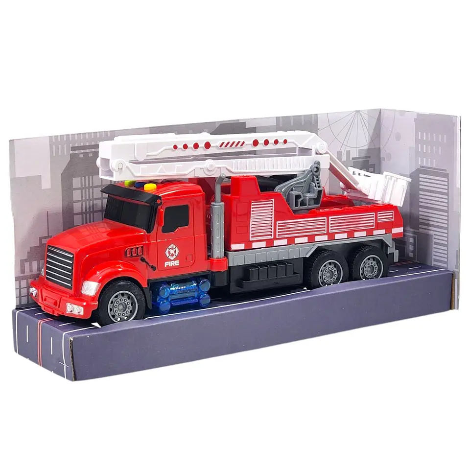 Juguete Camión Bomberos Grúa Efectos luces y Sonidos 55658 6