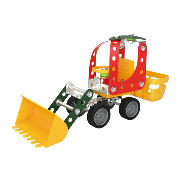 Set Construcción Metálico Excavadora 75pz 55726
