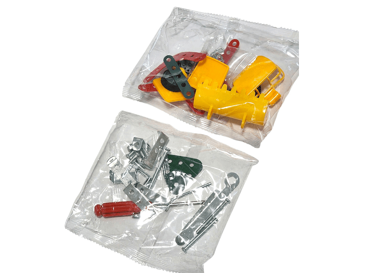 Set Construcción Metálico Excavadora 75pz 55726 2