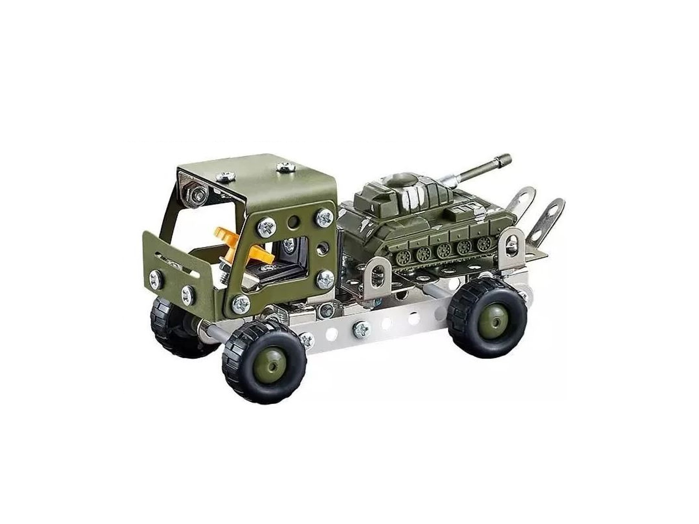 Set Construcción Camión Remolque y Tanque 142pz 55731 1