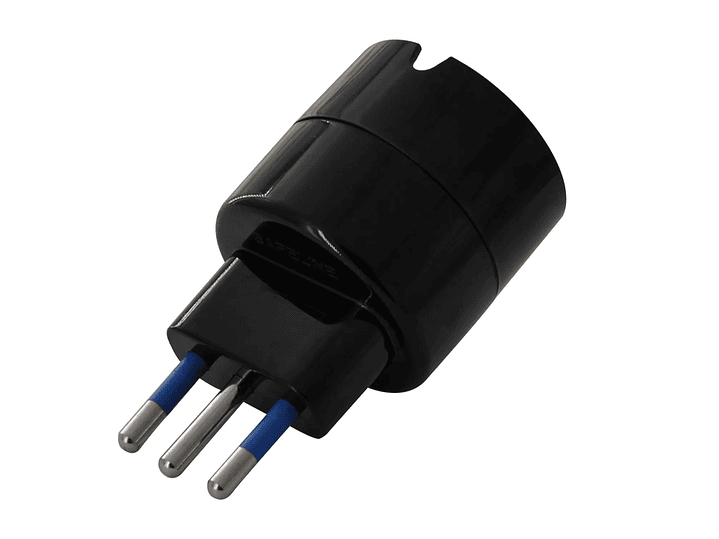 Adaptador Schuko 10A 250V 1500W Protección ME-1109N Macrotel 1