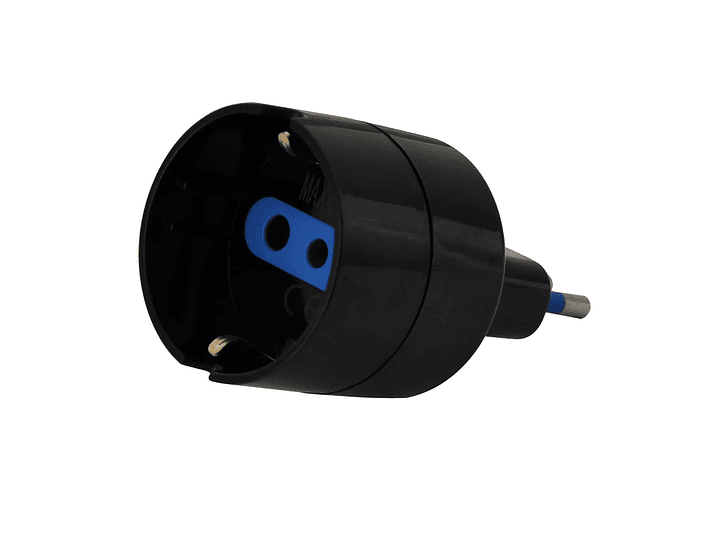 Adaptador Schuko 10A 250V 1500W Protección ME-1109N Macrotel 2