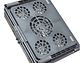 Base Enfriadora RX0052 Gamer Notebook 5 Ventiladors ReptileX - Miniatura 5