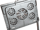 Base Enfriadora RX0052 Gamer Notebook 5 Ventiladors ReptileX - Miniatura 8