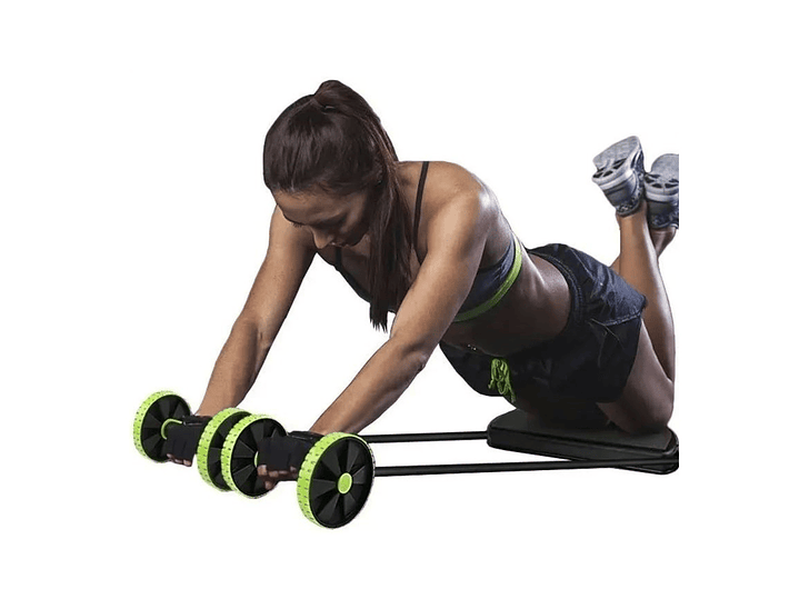 Rueda Ejercicios Abdominales Banda Elástica Revoflex Xtreme 3