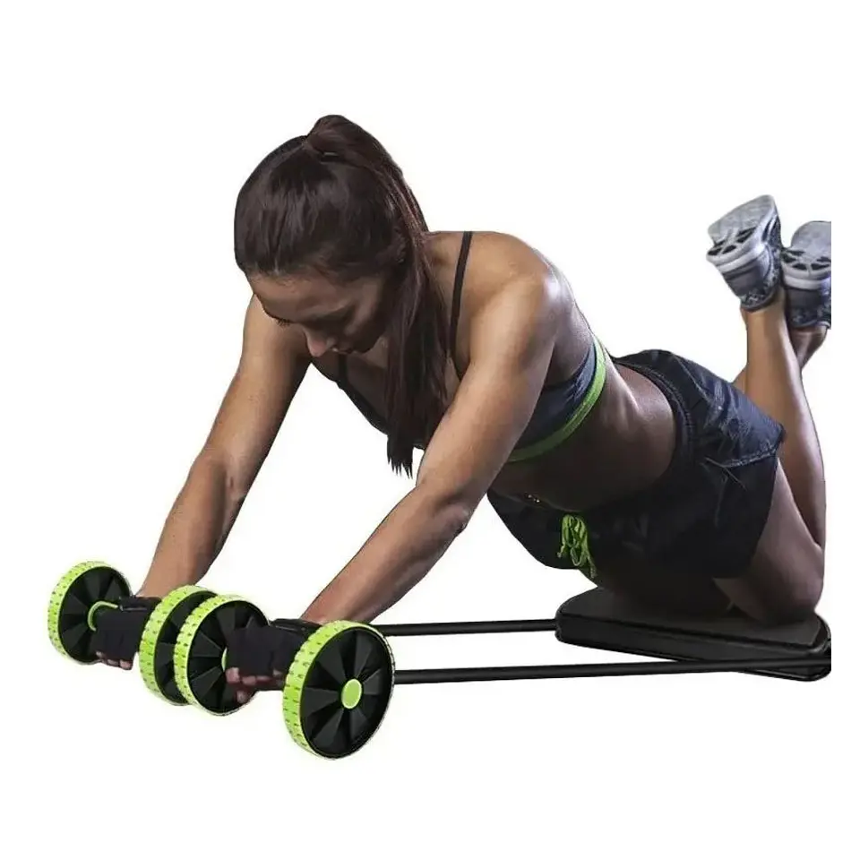 Rueda Ejercicios Abdominales Banda Elástica Revoflex Xtreme 3