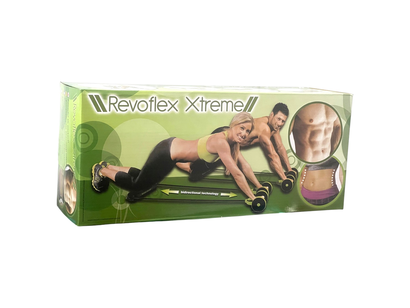 Rueda Ejercicios Abdominales Banda Elástica Revoflex Xtreme 6
