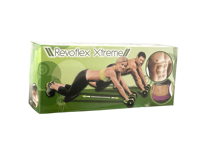 Rueda Ejercicios Abdominales Banda Elástica Revoflex Xtreme 6
