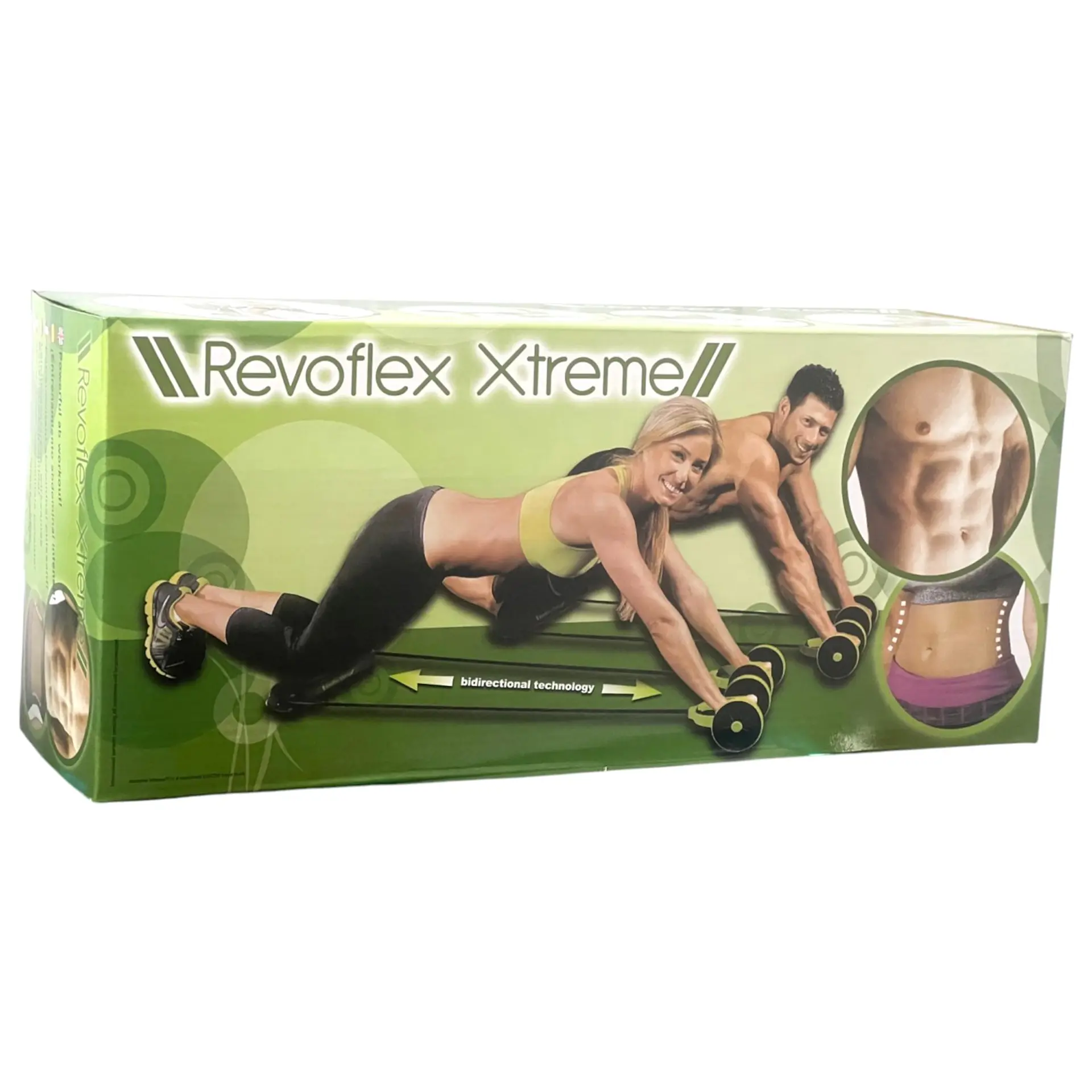 Rueda Ejercicios Abdominales Banda Elástica Revoflex Xtreme 6