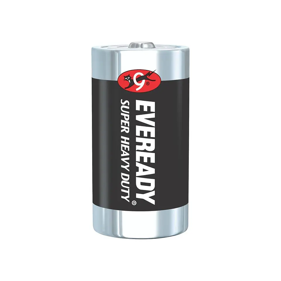 Pack 12 Pilas Carbón Zinc C 1.5V Mediana Eveready 3