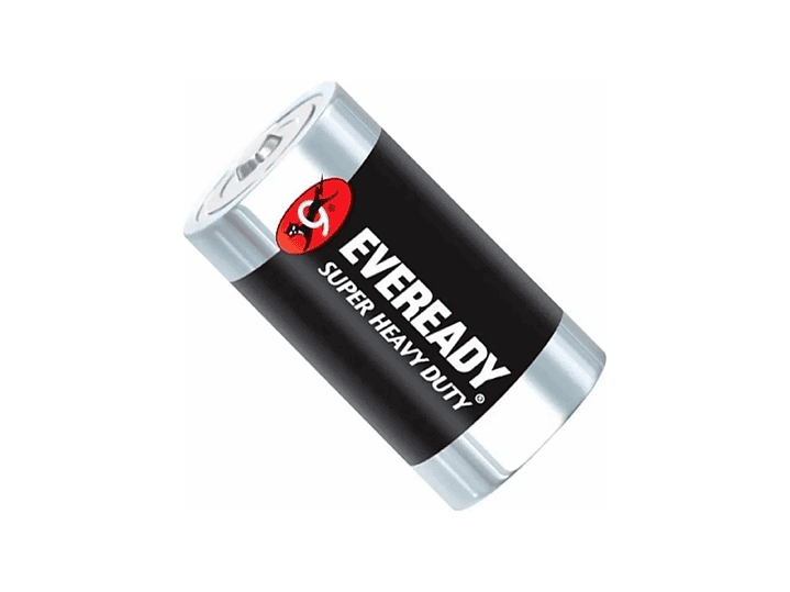 Pack 12 Pilas Carbón Zinc C 1.5V Mediana Eveready 4