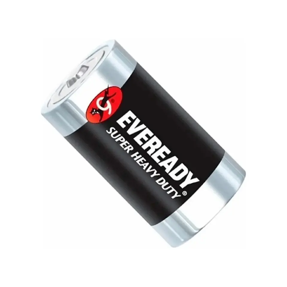 Pack 12 Pilas Carbón Zinc C 1.5V Mediana Eveready 4