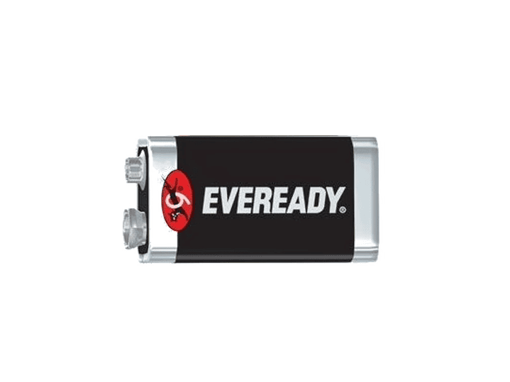 Batería Pila 9V Carbón Zinc Super Heavy Duty Eveready 2