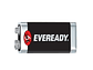 Batería Pila 9V Carbón Zinc Super Heavy Duty Eveready - Miniatura 2