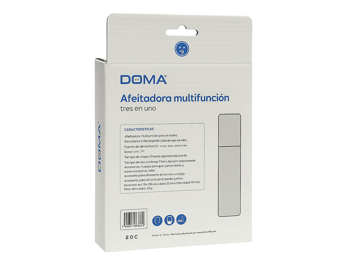 Cortadora Depiladora De Vellos Nariz Orejas Doma DM0033 5