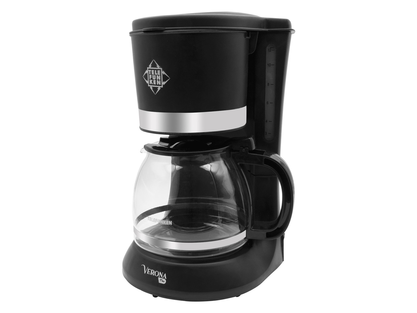 Cafetera Eléctrica Verona Plus Antigoteo 1.2lt Telefunken 1