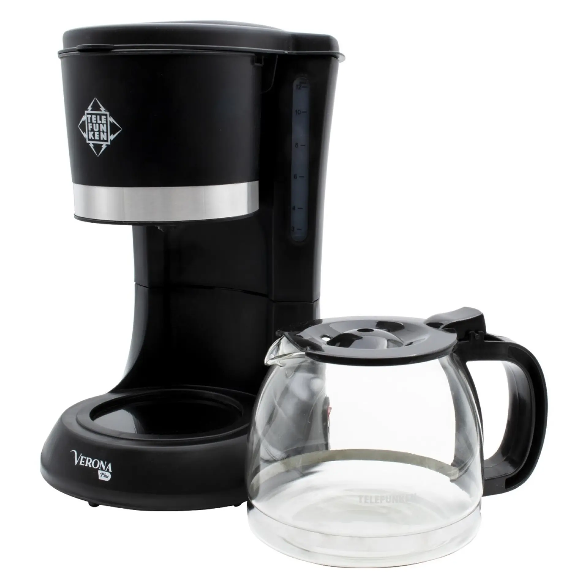 Cafetera Eléctrica Verona Plus Antigoteo 1.2lt Telefunken 3