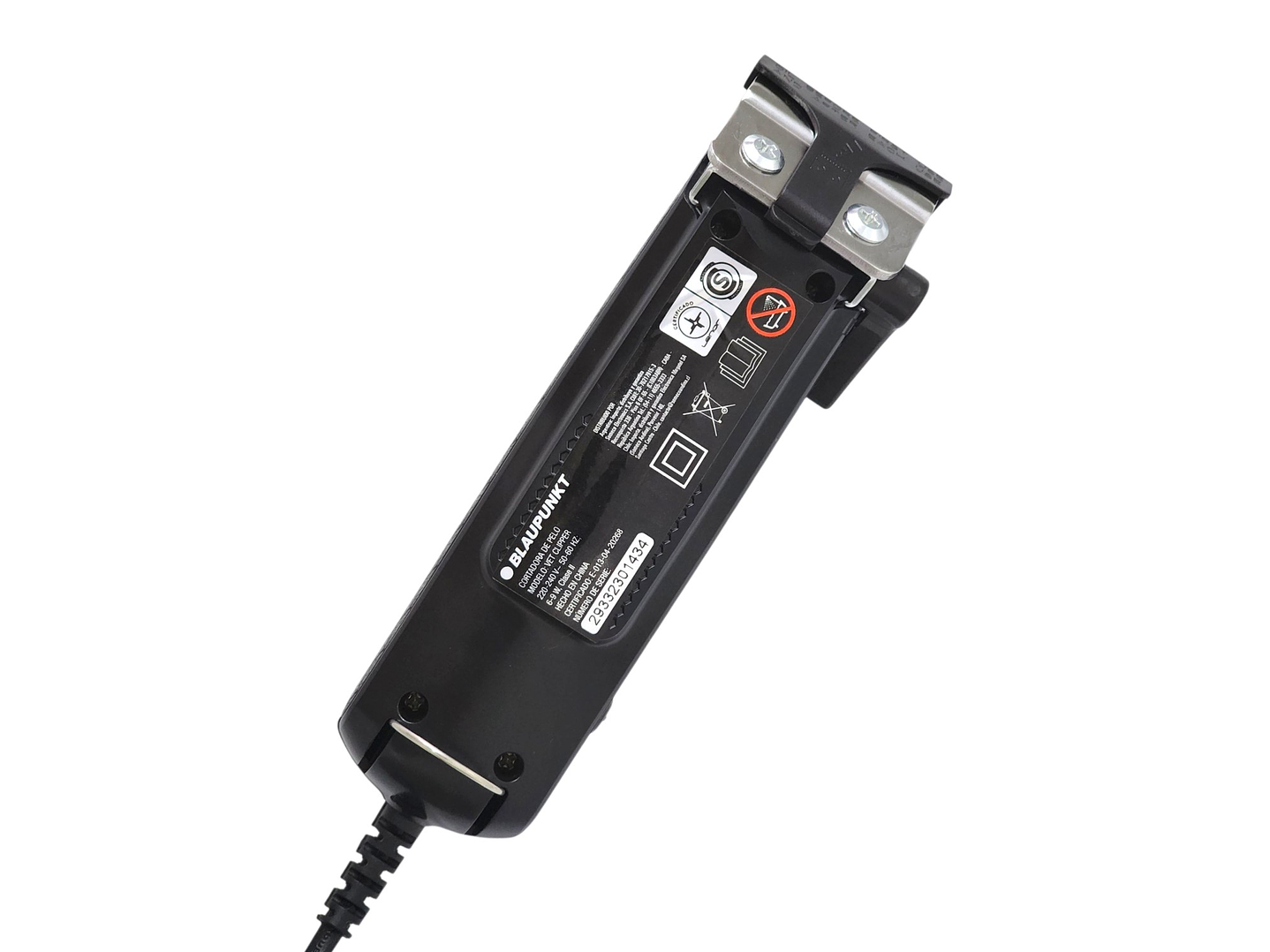 Cortadora de Pelo para Mascotas Vet Clipper Azul Blaupunkt 5