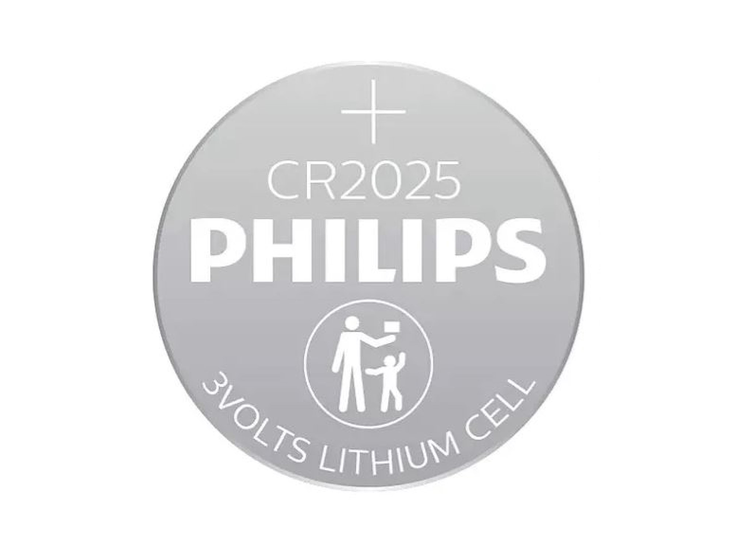 Pack 5 Pilas Cr2025 3v Tipo Botón Litio Philips 2025 2