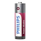 Pack 2 Pilas AA (Doble A) Alcalinas LR6P2B Philips - Miniatura 2