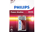 Batería Pila 9v Rectangular 6LR61P1B Alcalina Philips - Miniatura 1