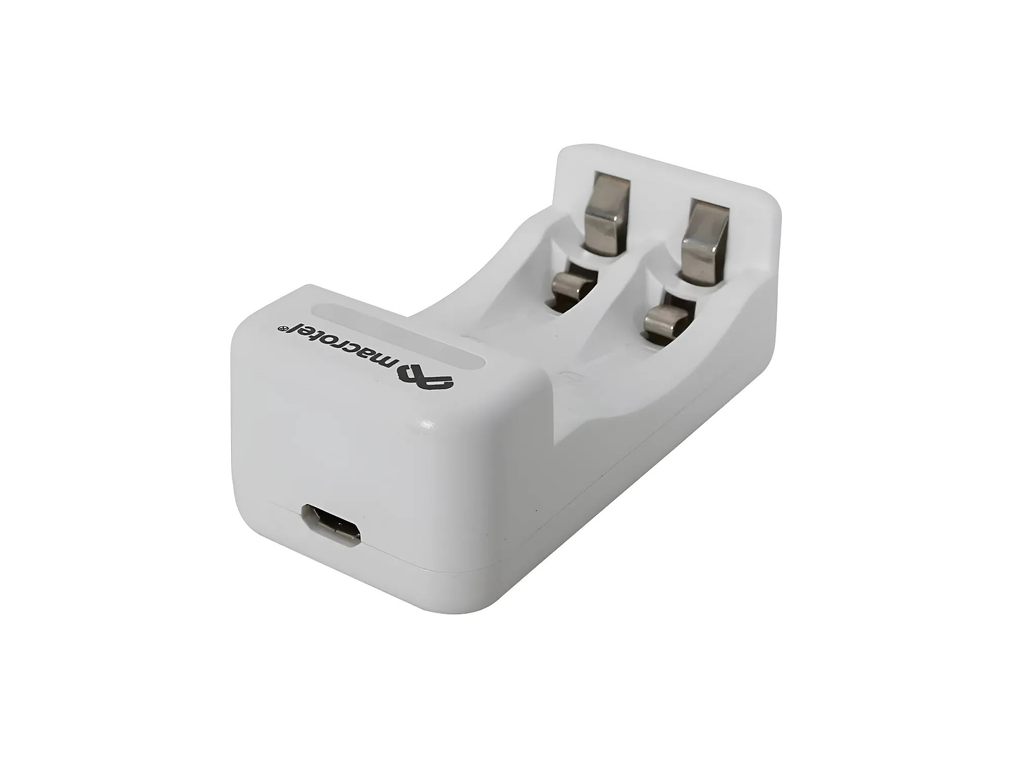 Cargador + 2 pilas AA Micro-USB 2300mha Macrotel 2