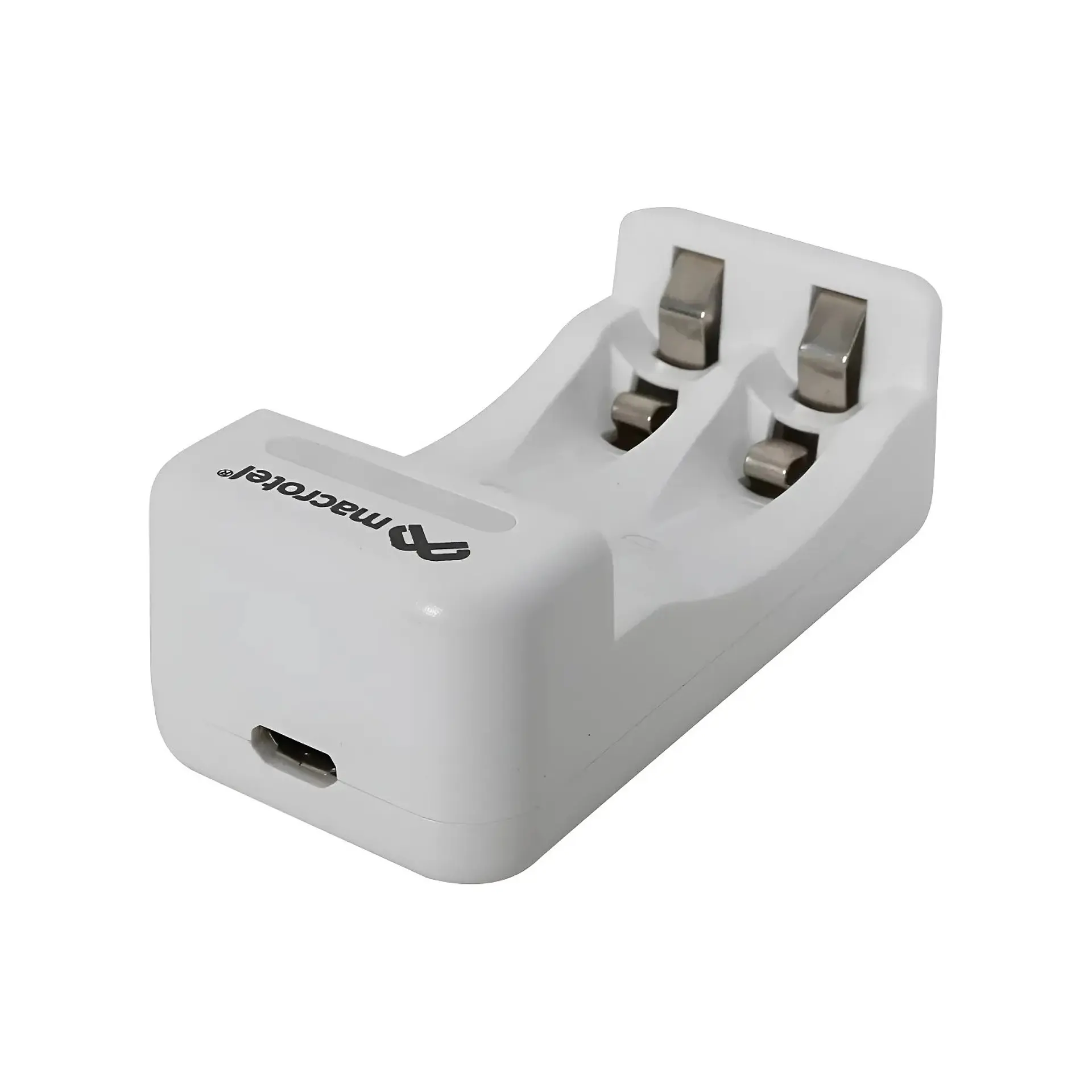 Cargador + 2 pilas AA Micro-USB 2300mha Macrotel 2