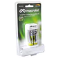 Cargador + 2 pilas AA Micro-USB 2300mha Macrotel - Miniatura 3