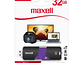 Pendrive 32GB Maxell USBFlix 2.0 - Miniatura 1
