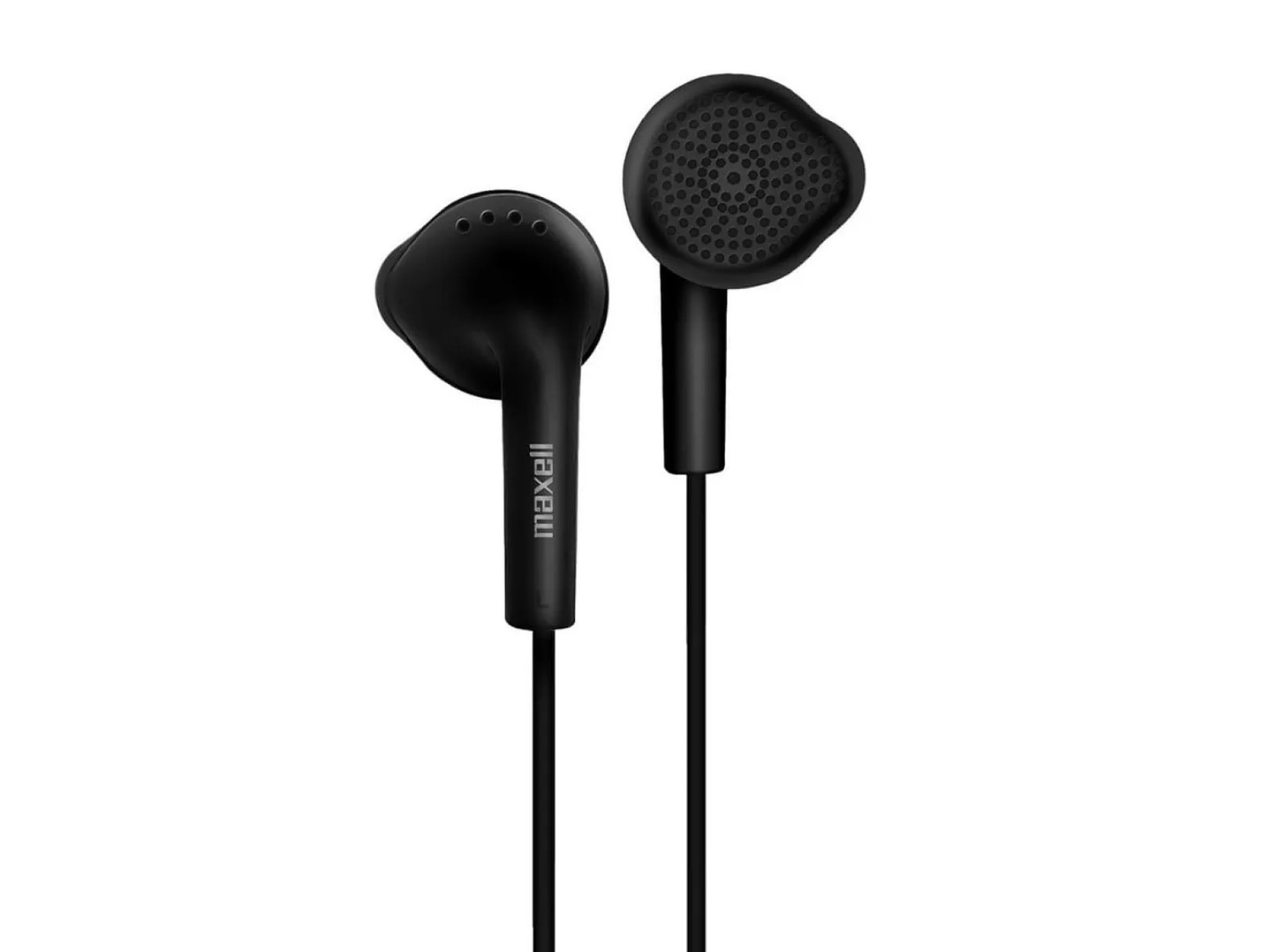 Audífonos MaxBuds EB-95 Stereo Earbuds Sin Mic Maxell Negro 1