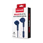Audífonos Stereo Earbuds con Mic EB-MIC 3.5mm Maxell Azul - Miniatura 3