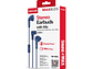 Audífonos Stereo Earbuds con Mic EB-MIC 3.5mm Maxell Azul - Miniatura 4