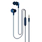 Audífonos Ultra Bass In-Mic 3.5mm Con Micrófono Maxell Azul - Miniatura 1