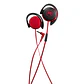 Audífonos De Gancho Con Mic EC-155 Earhook Maxell Rojo - Miniatura 1
