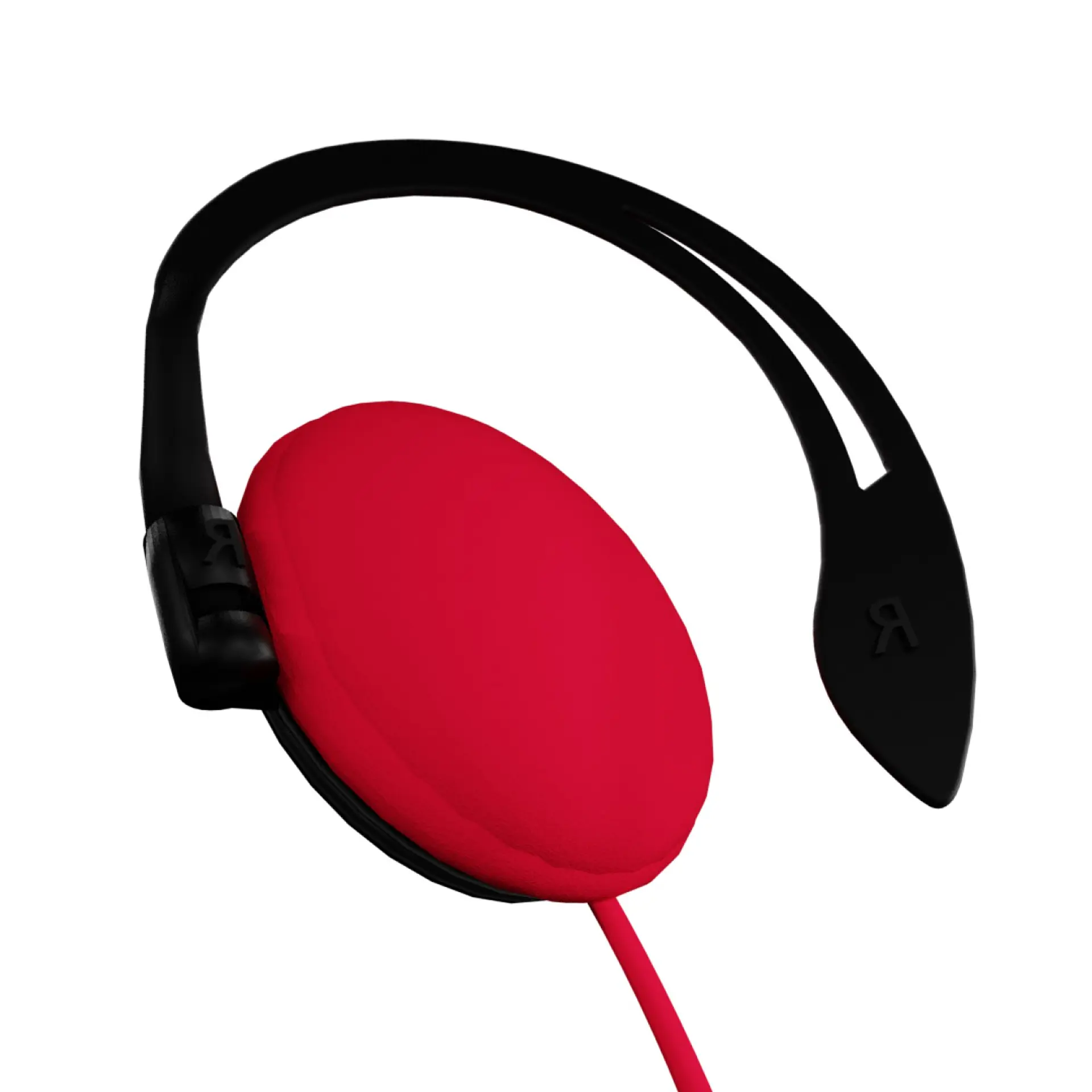 Audífonos De Gancho Con Mic EC-155 Earhook Maxell Rojo 2