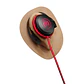 Audífonos De Gancho Con Mic EC-155 Earhook Maxell Rojo - Miniatura 3